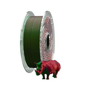Dual Silk PLA Crimson Emerald Filament 750g,1.75mm