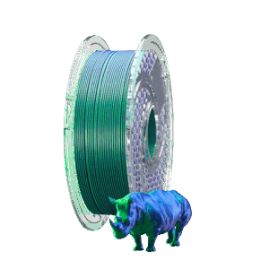 Dual Silk PLA Sapphire Forest Filament 750g,1.75mm