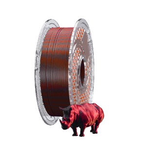 Dual Silk PLA Smokey Wine Filament 750g,1.75mm