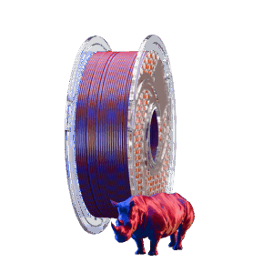 Dual Silk PLA Blue Blood Filament 750g, 1.75mm