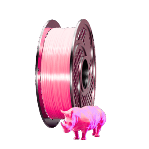 Silk PLA Plus Chrome Pink Filament 1kg, 1.75mm