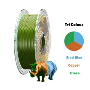 Tri Silk PLA Evergreen Steel Filament 750g,1.75mm