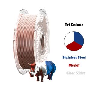 Tri Silk PLA Fire, Ice & Sky Filament 750g,1.75mm